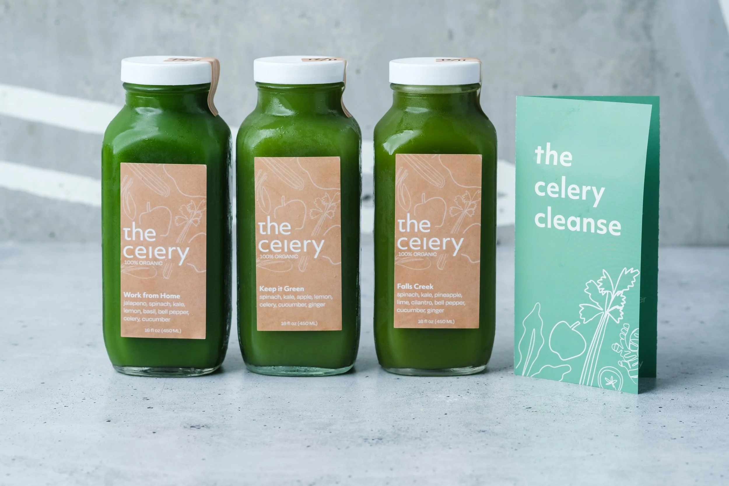 Choose Your Own 3 Juice Cleanse — the celery